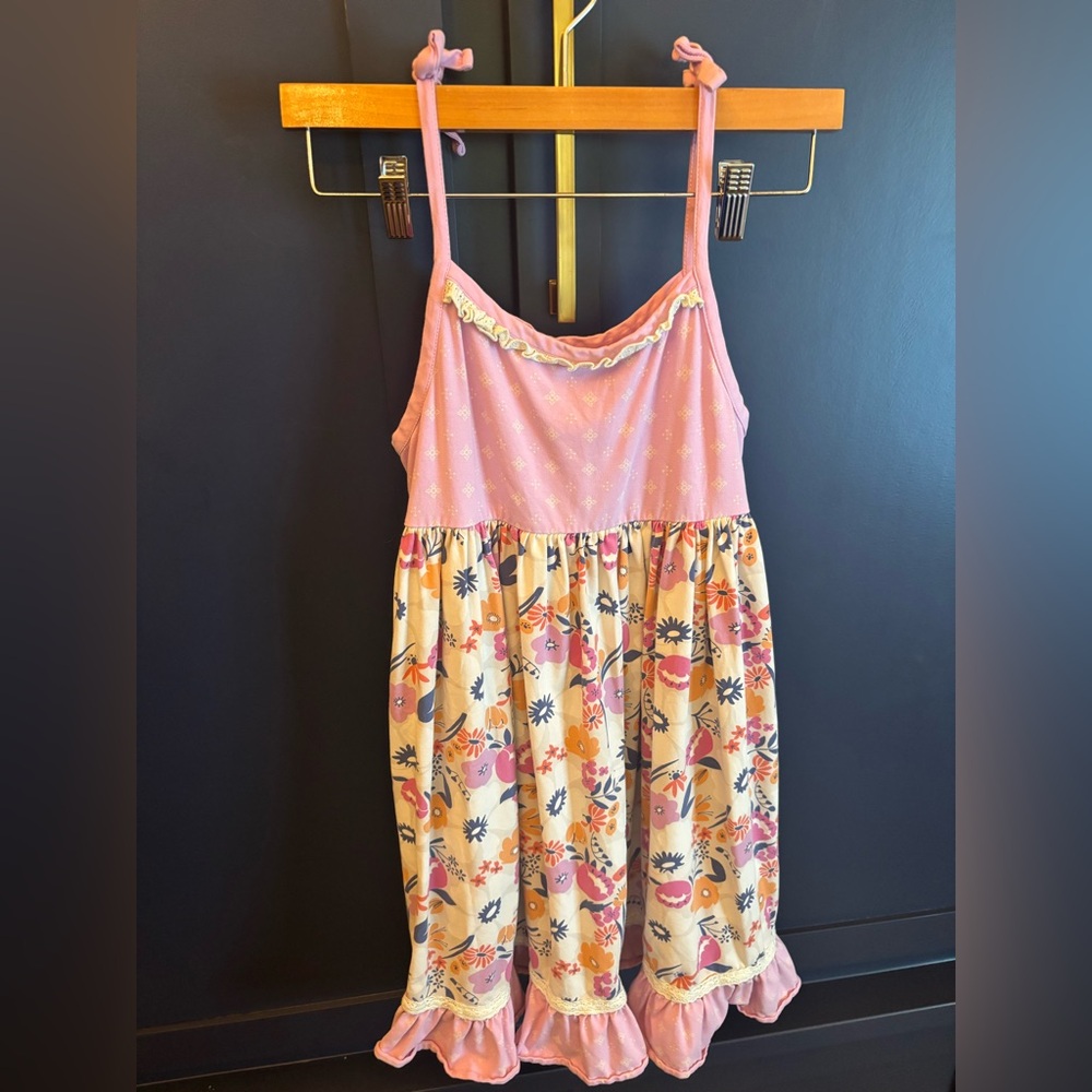Matilda Jane Lavender and Cream Dress